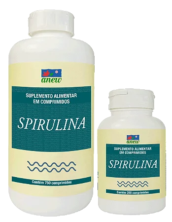 Spirulina - 750 comprimidos - Anew