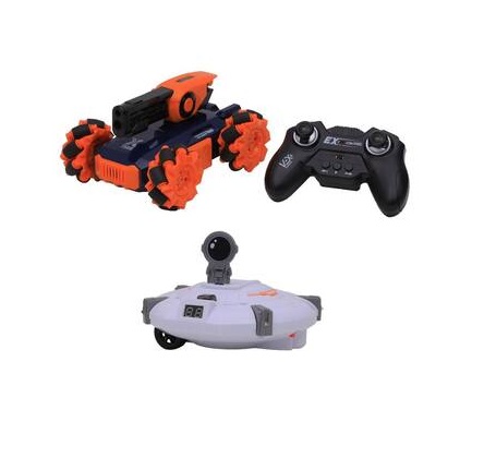 RC24162 CARRINHO ELE TANQUE C/R LARANJA