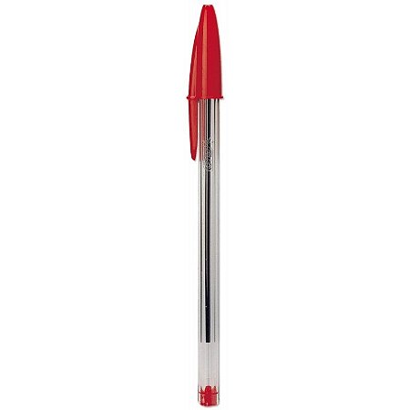 CAN ESF. BIC CRISTAL - VERMELHA