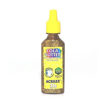 COLA GLITTER 23G /-COR OURO