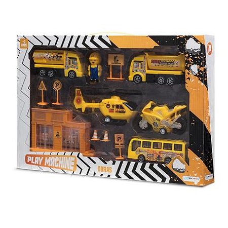 PLAY MACHINE - PLAY SET CONSTRUCAO OBRAS
