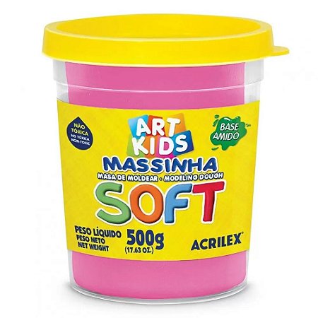 MASSA DE MODELAR SOFT 500G MARAVILHA