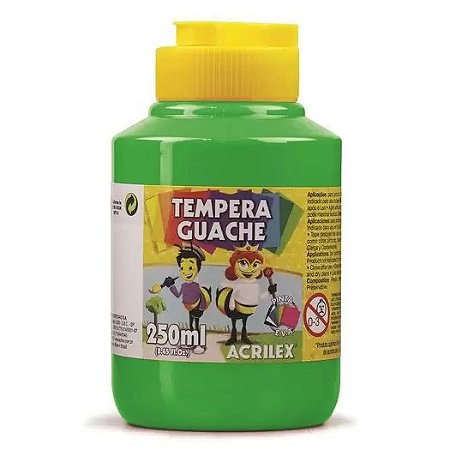 TEMPERA GUACHE 250ML VERDE FOLHA