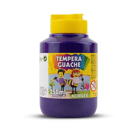 TEMPERA GUACHE 250ML VIOLETA