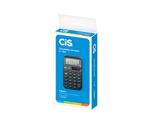 CALCULADORA DE BOLSO CIS C-103
