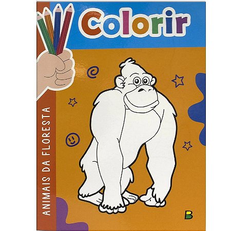 COLORIR (B):ANIMAIS DA FLORESTA