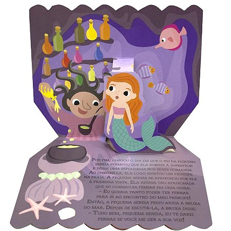 UM CONTO CLASSICO POP-UP: A PEQUENA SEREIA