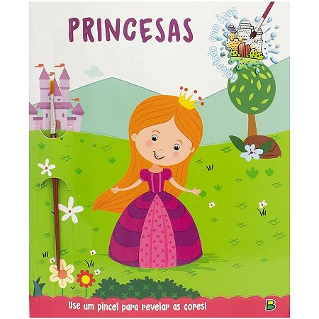 COLORINDO COM AGUA:PRINCESAS
