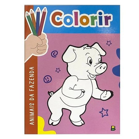 COLORIR (B):ANIMAIS DA FAZENDA