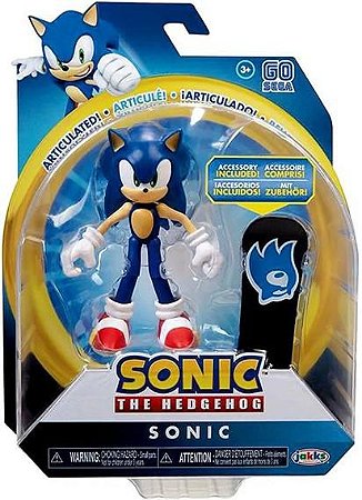 F00662 SEGA SONIC BONECO ARTICULADO PERSONAGENS SORTIDOS