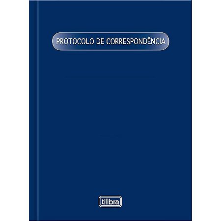 LIVRO PROTOCOLO DE CORRESPONDENCIA C/ 52 FLS