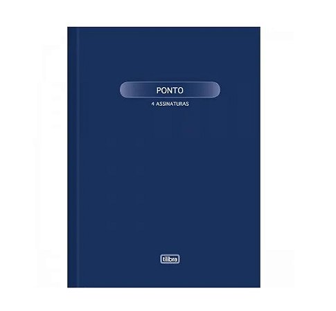LIVRO PONTO 4 ASSINATURAS GRANDE 100 FLS