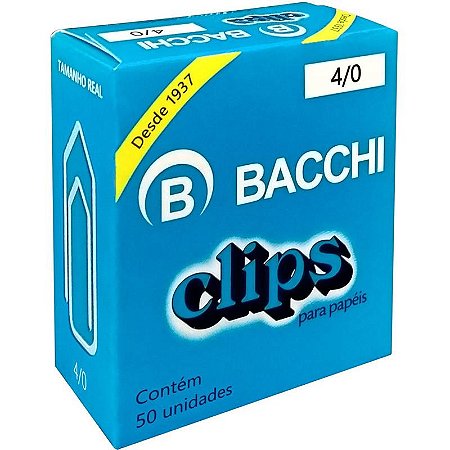CLIPS GALV. BACCHI 4/0 C/ 50