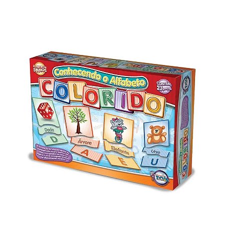 CONHECENDO O ALFABETO COLORIDO