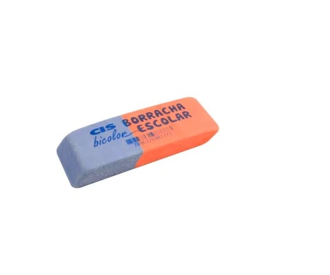 BORRACHA ESC BICOLOR CIS