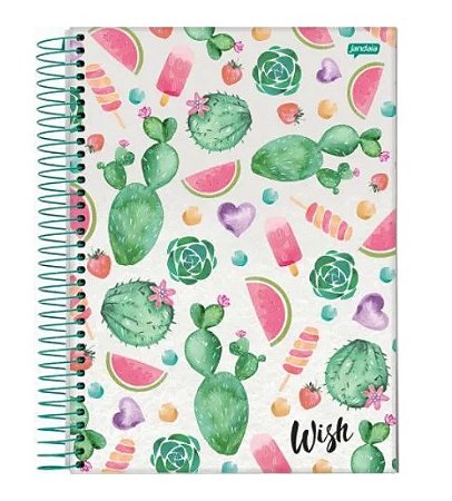 CAD ESPIRAL UNIV CD 15X1 300 FLS WISH FSC