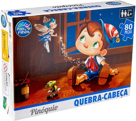 Q. CABECA PINOQUIO 80 PCS - PREMIUM