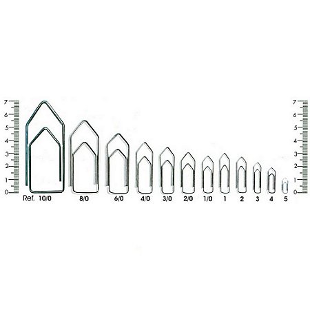 CLIPS GALV. ACC 4/0 C/50(E)