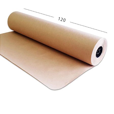 PAPEL SEMI KRAFT BOB. 120CMX200M 80G(E)