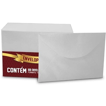 ENVELOPE VISITA 7 LINHO BRANCO