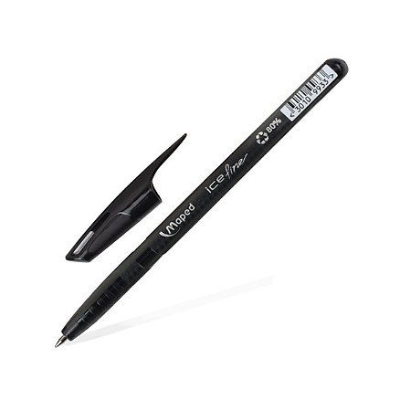 CANETA ESFEROGRAFICA ESSENTIALS ICE FINE PRETA