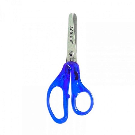 TESOURA ESCOLAR CABO TRANSP