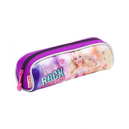 ESTOJO BARBIE ROCK N ROYALS ROXO