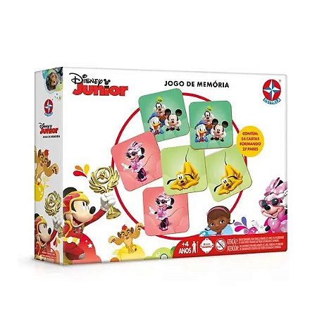 JOGO DA MEMORIA DISNEY JR