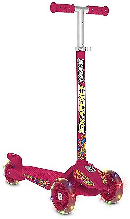 PAT. SKATENET MAX PINK - LED