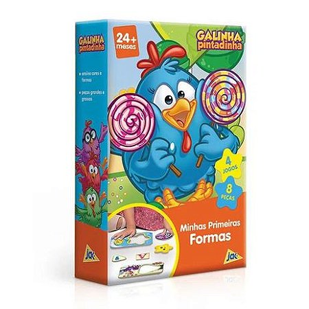 GALINHA PINTADINHA MINI - MINHAS PRIMEIRAS FORMAS