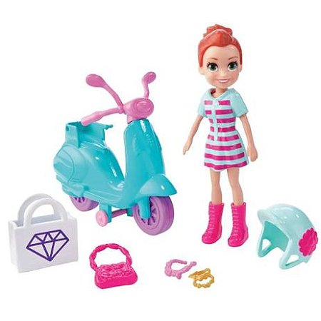 POLLY AVENTURA EM RODAS UNIDADE GFP93 - MATTEL