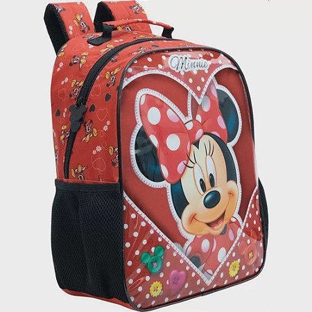 MOCHILA 16 MINNIE LOVE - 8912 - ARTIGO ESCOLAR