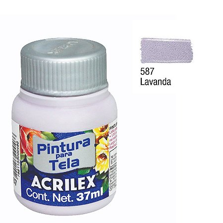 TINTA TECIDO FOSCA/37ML LAVANDA