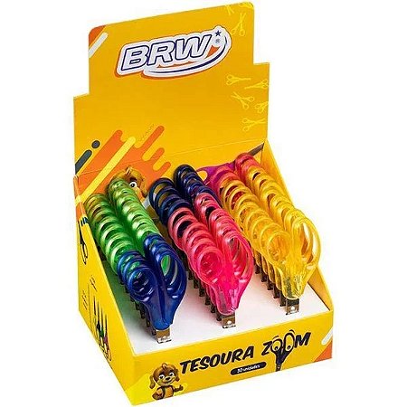 TESOURA ESCOLAR 13 CM ZOOM