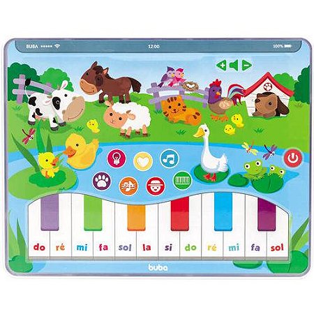 TABLET CANTANDO COM OS ANIMAIS