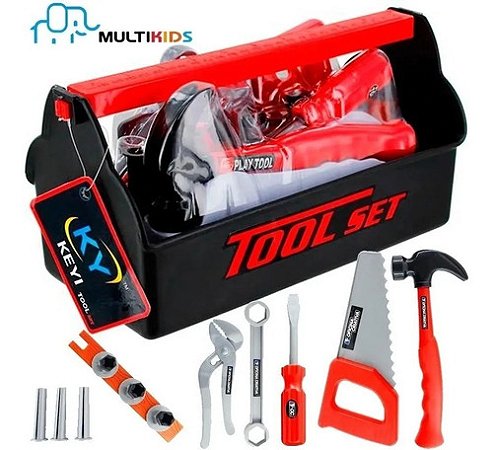 OFICINA CRIATIVA BOX FERRAMENTAS COM MARTELO (05)