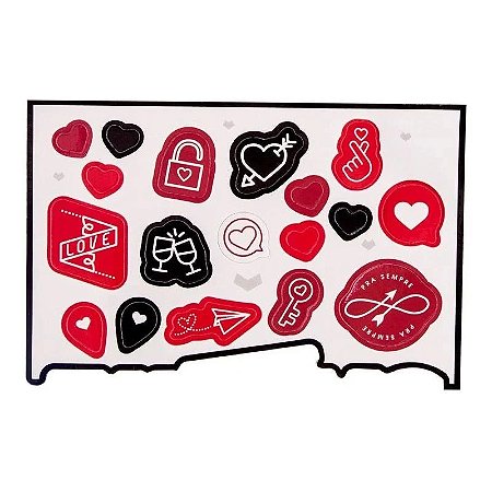 PORTA RETRATO MAGNETICO - EU AMO VC