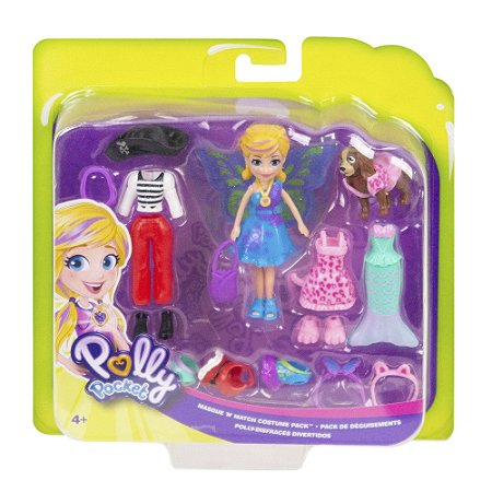 GDM15 POLLY POCKET   KIT CACHORRO FANTASIAS OUTFIT