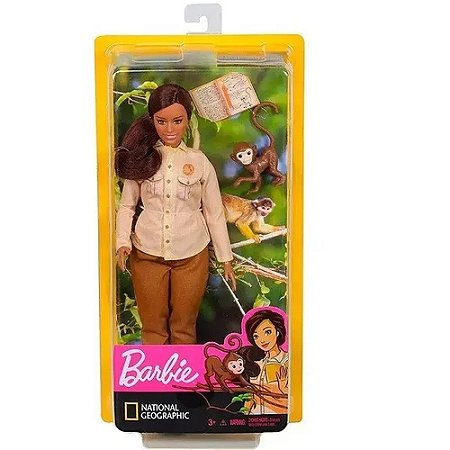 BARBIE NAT GEO BARBIE SORT. BASICO UNIDADE GDM44 - MATTEL