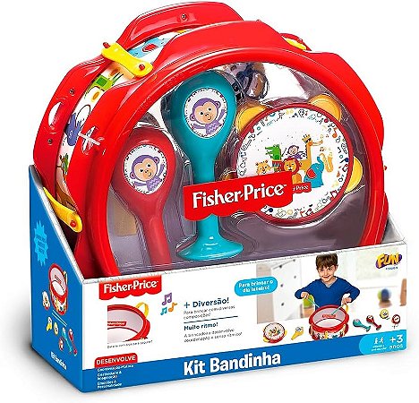 F00009 FISHER PRICE KIT BANDINHA