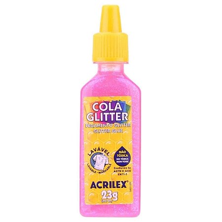 COLA GLITTER 23G / -COR PINK