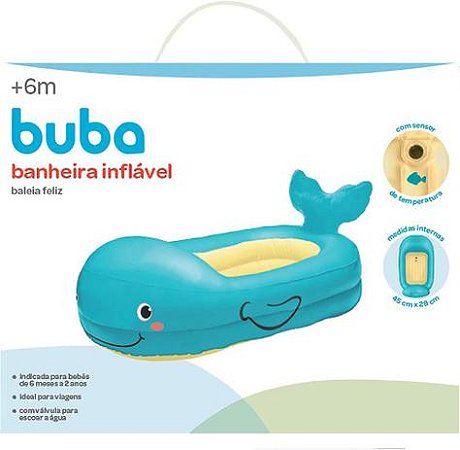 BANHEIRA INFLAVEL BALEIA FELIZ