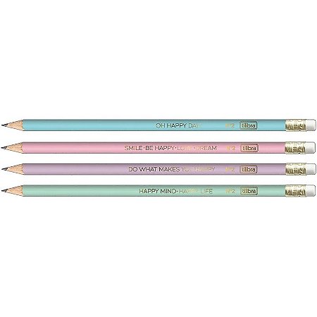 LAPIS PT RED C/B N2 HAPPY DP 7891027304621