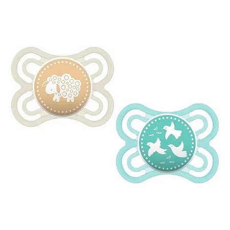 CHUPETA MAM PERFECT 0-6 MESES - EMBALAGEM DUPLA NEUTRA