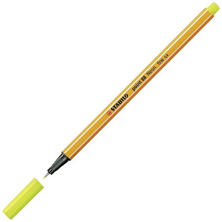 88/024 STABILO POINT AMARELO NEON