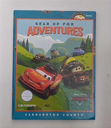 C.PEDAG.CD.CALIG.40F.DISNEY CARROS FSC