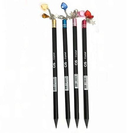 LAPIS PRETO HB FANT. CRISTAL