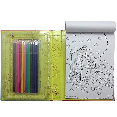 MEGAKIT PARA COLORIR: PRINCESAS ENCANTADAS