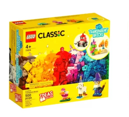 BLOCOS TRANSPARENTES CRIATIVOS