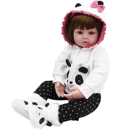 BONECA BEBE REBORN LAURA BABY BABI 18